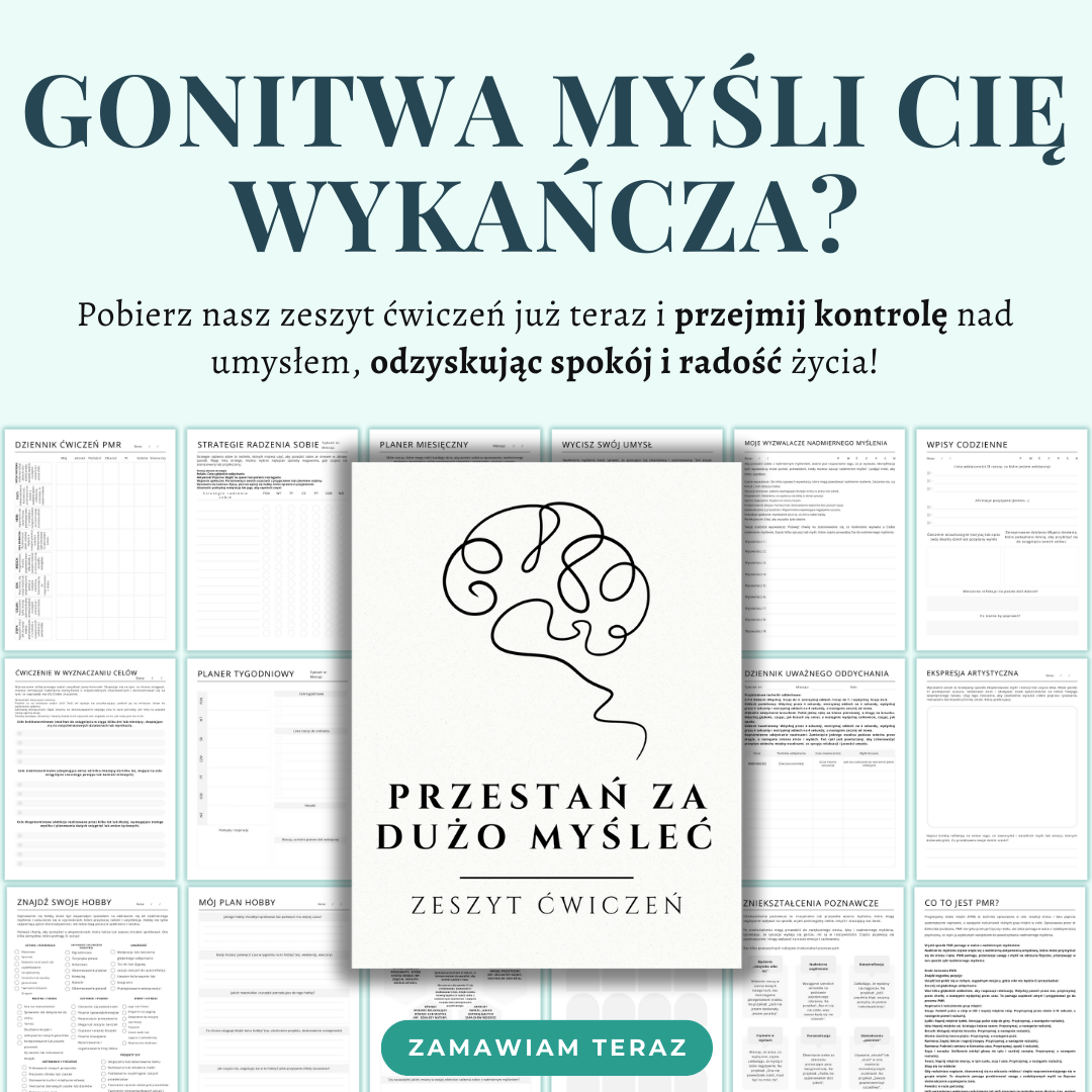 Przestań za dużo myśleć – Zeszyt ćwiczeń (eBook) 🧠✨